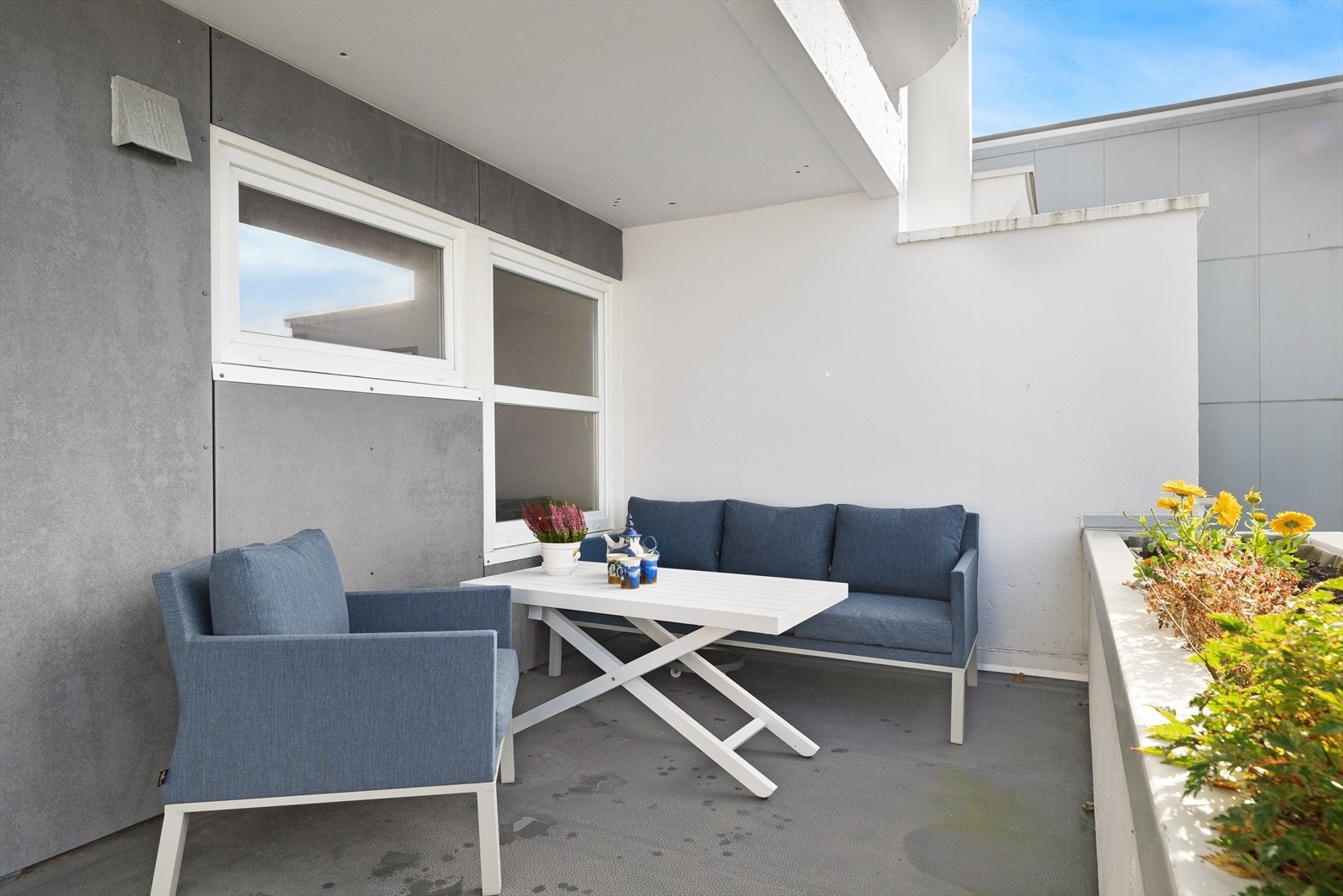 Her er det glimrende solforhold og fint utsikt Galleribilde