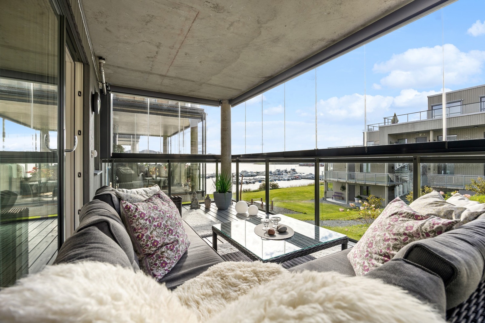 Her kan man lene seg tilbake og nyte utsikten Galleribilde