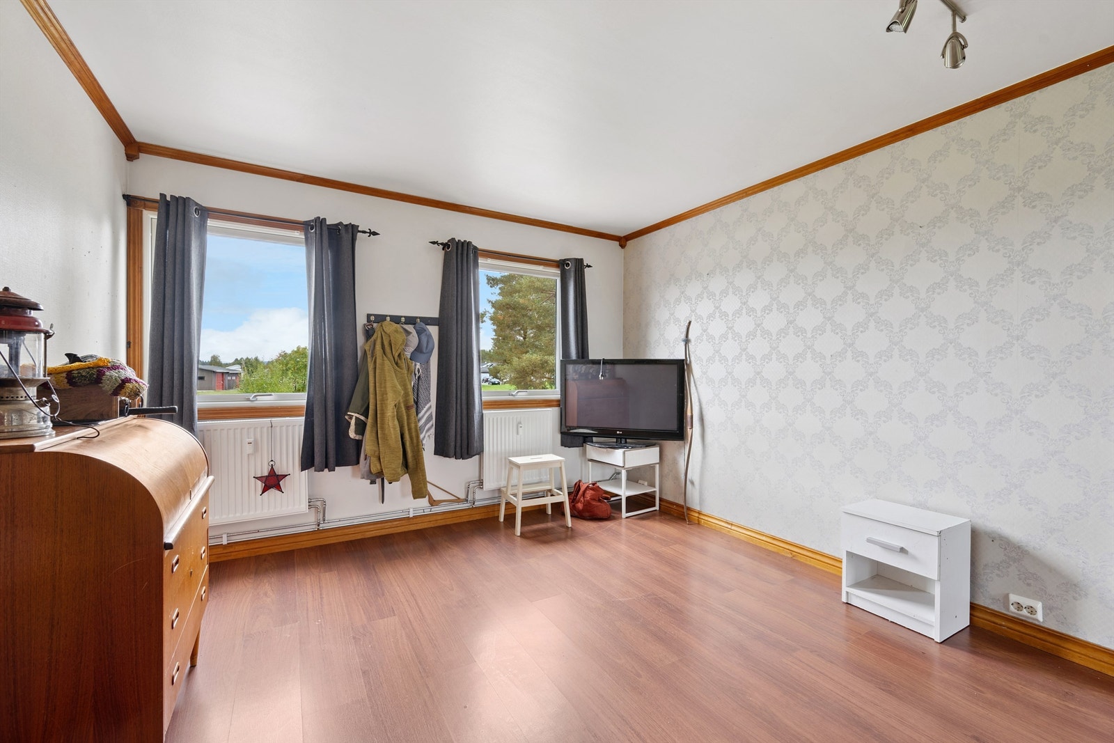 Hovedsoverommet har god plass til dobbeltseng Galleribilde