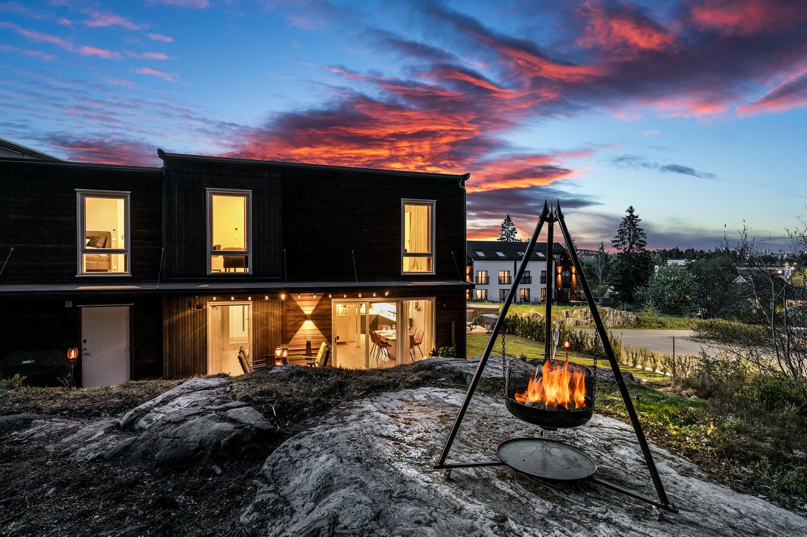 Kveldsstemning Galleribilde