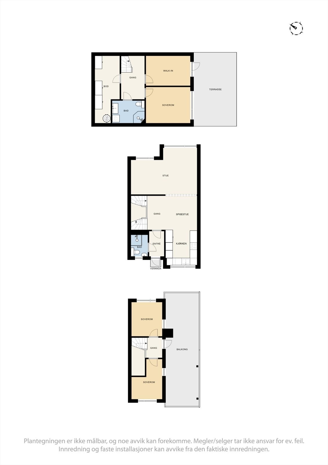Plantegninger - Austadveien 168. Galleribilde
