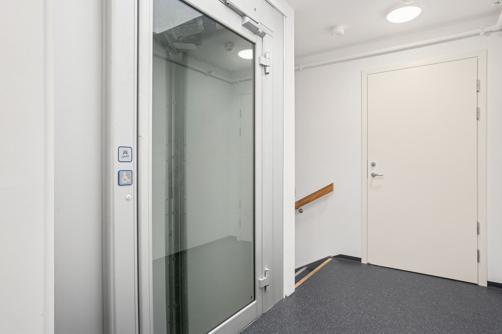 Bygget har heis. Galleribilde