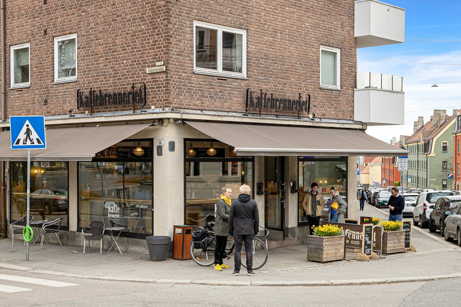 Kaffebrenneriet ligger også like i nærheten. Galleribilde