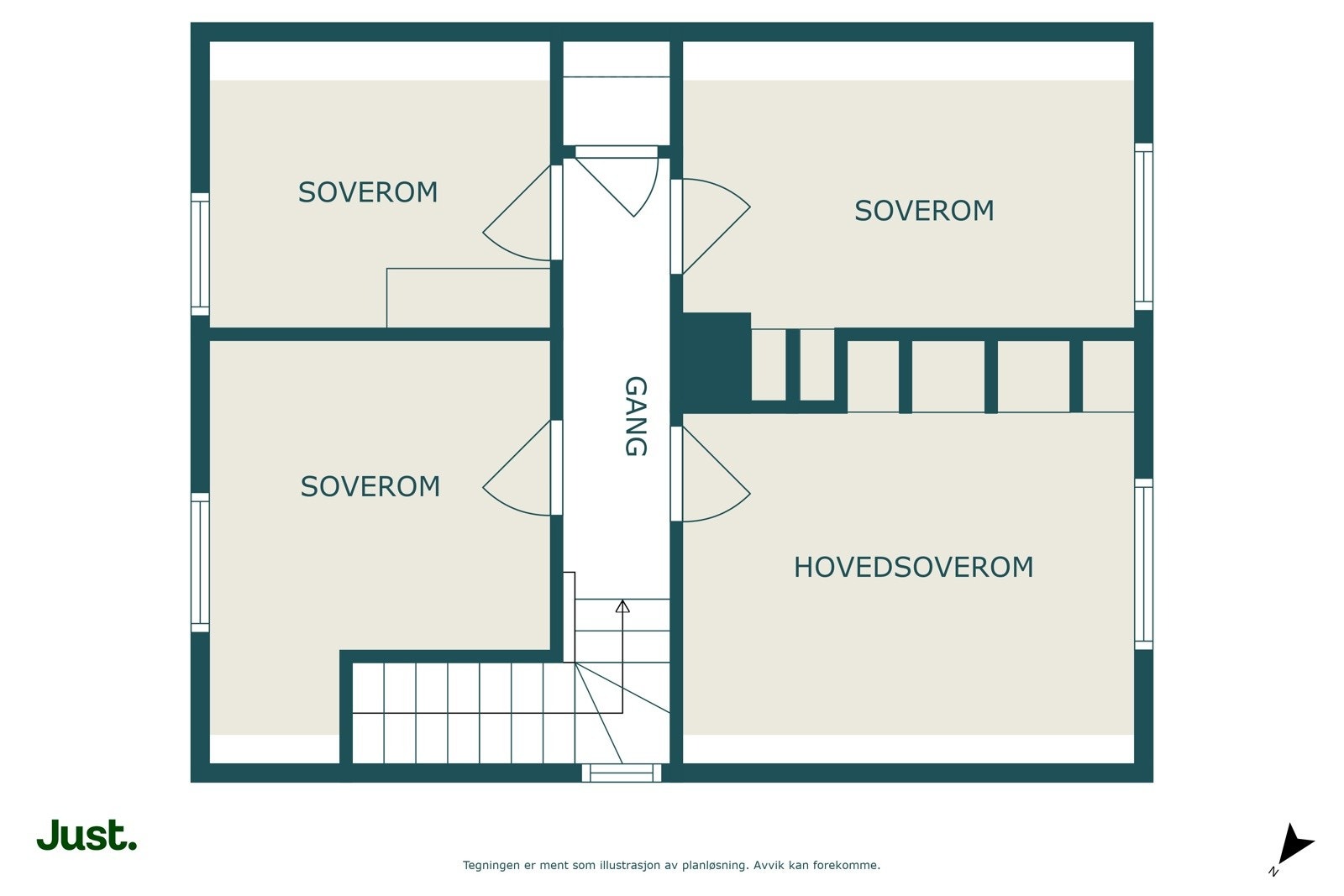 Planskisse loft