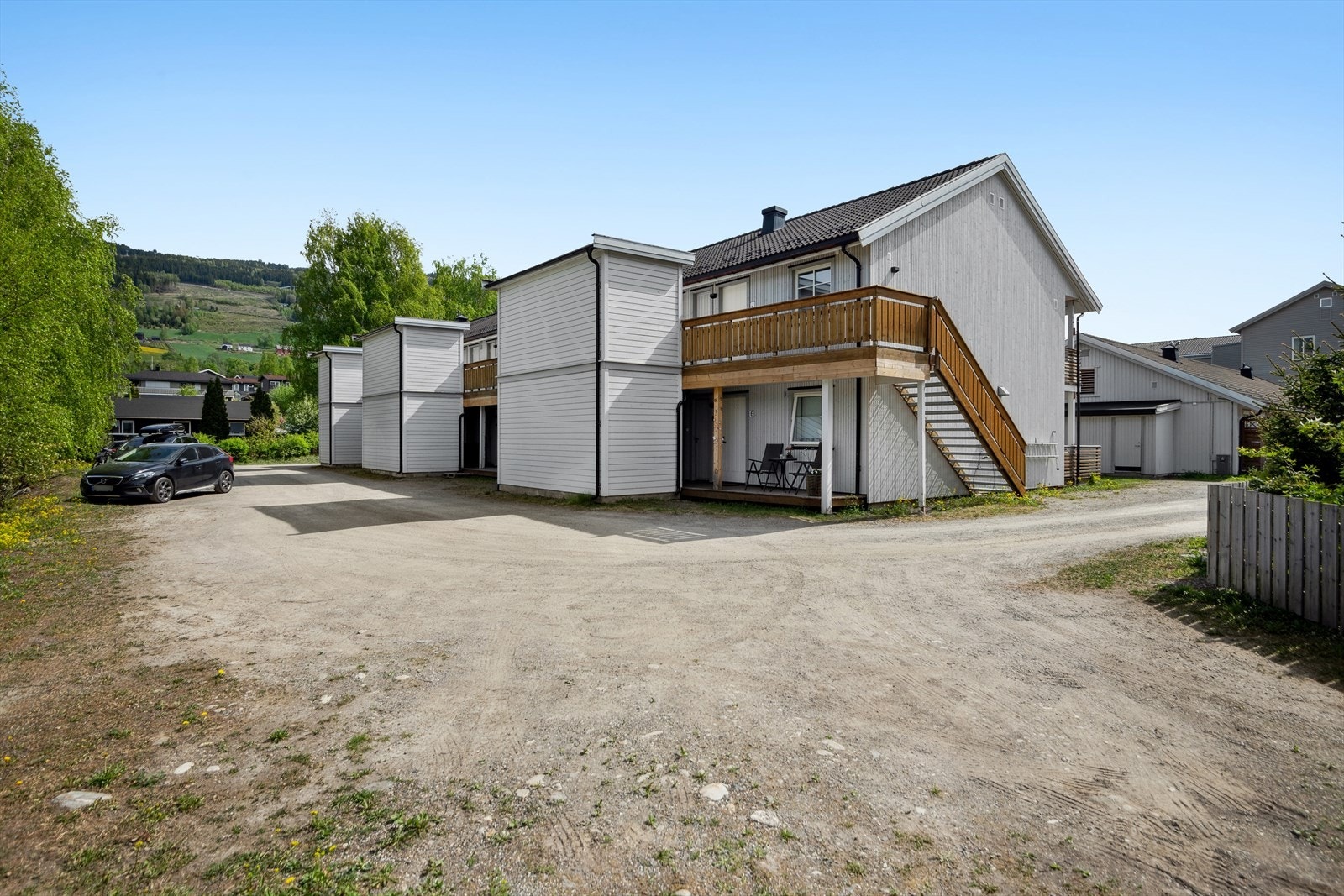 Parkering på oppstillingsplass. Galleribilde