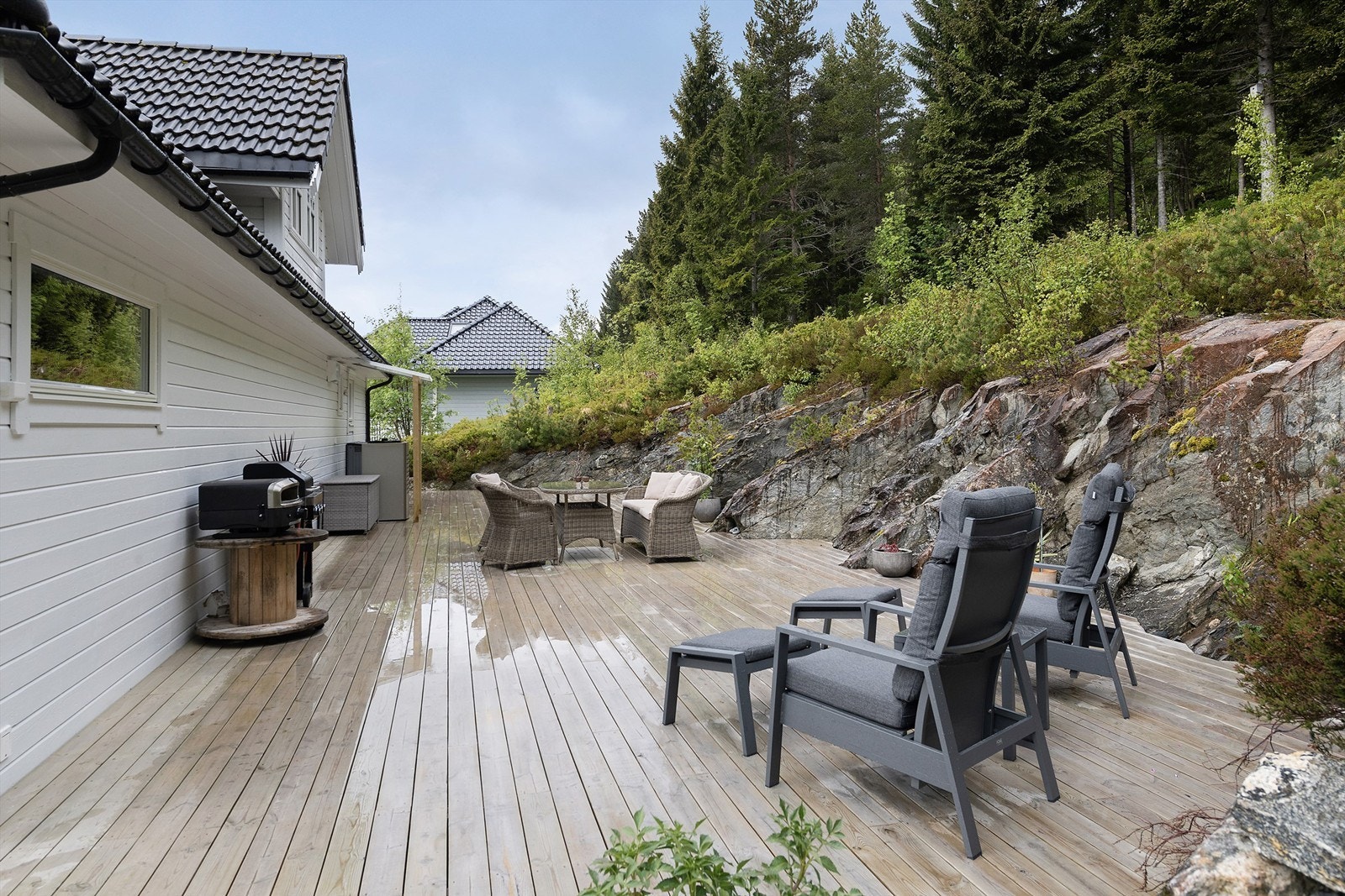 Det er laget platting mot nord Galleribilde