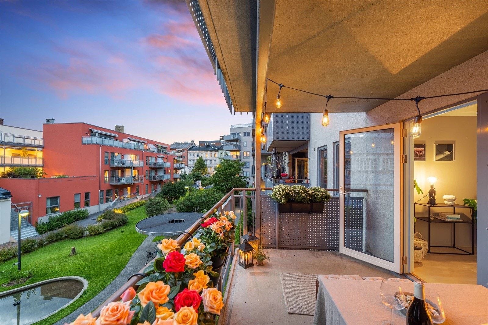 Her kan du virkelig trives på sene sommerkvelder med solen på vei ned. Galleribilde