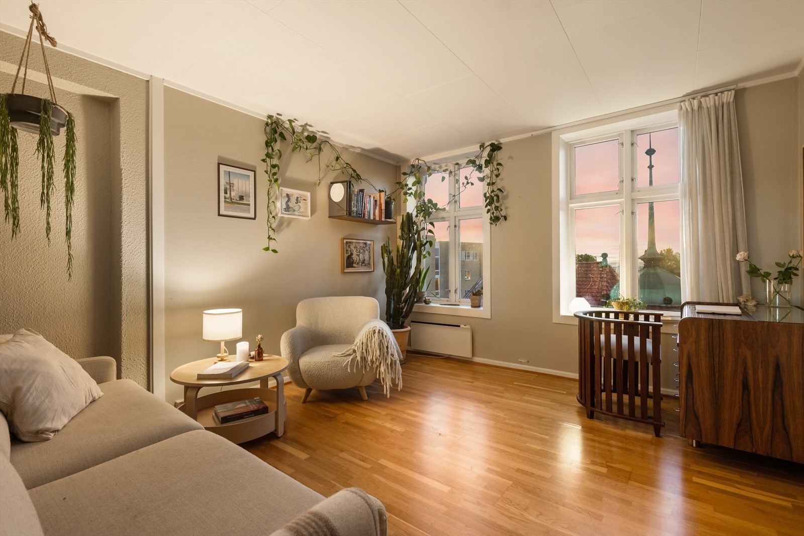 Stuen er et utmerket samlingspunkt. Galleribilde