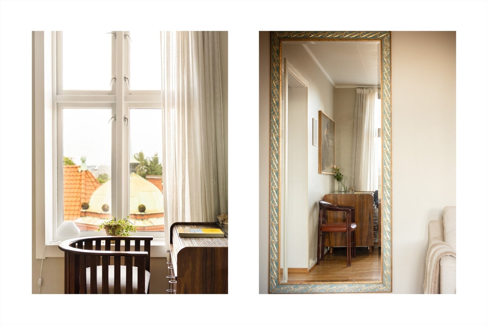 Uansett møblering blir rommet lyst og innbydende. Galleribilde