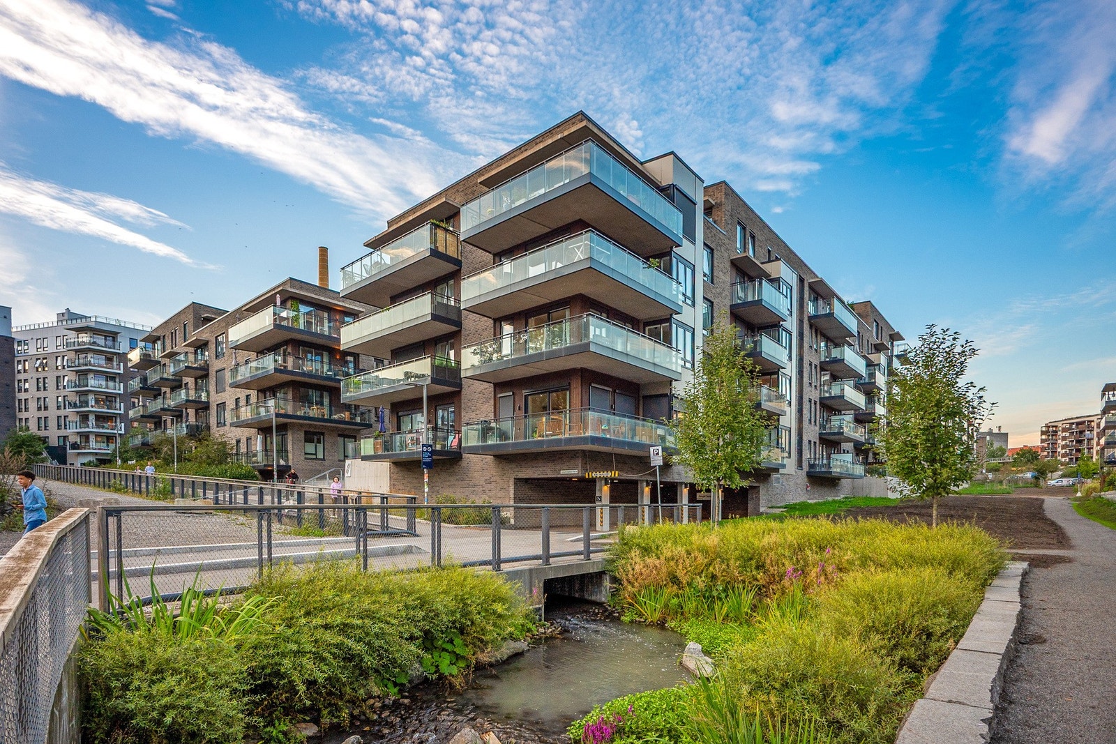 Stålverkskroken 18 har en svært attraktiv plassering midt i hjertet av Ensjø. Galleribilde