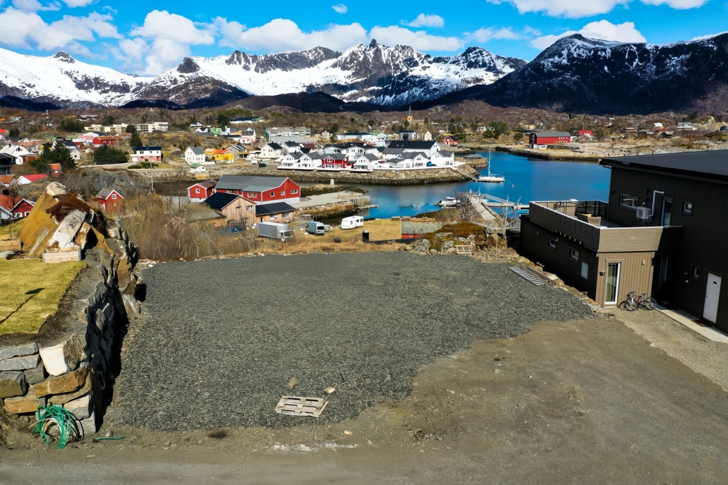 Opparbeidet tomt Galleribilde