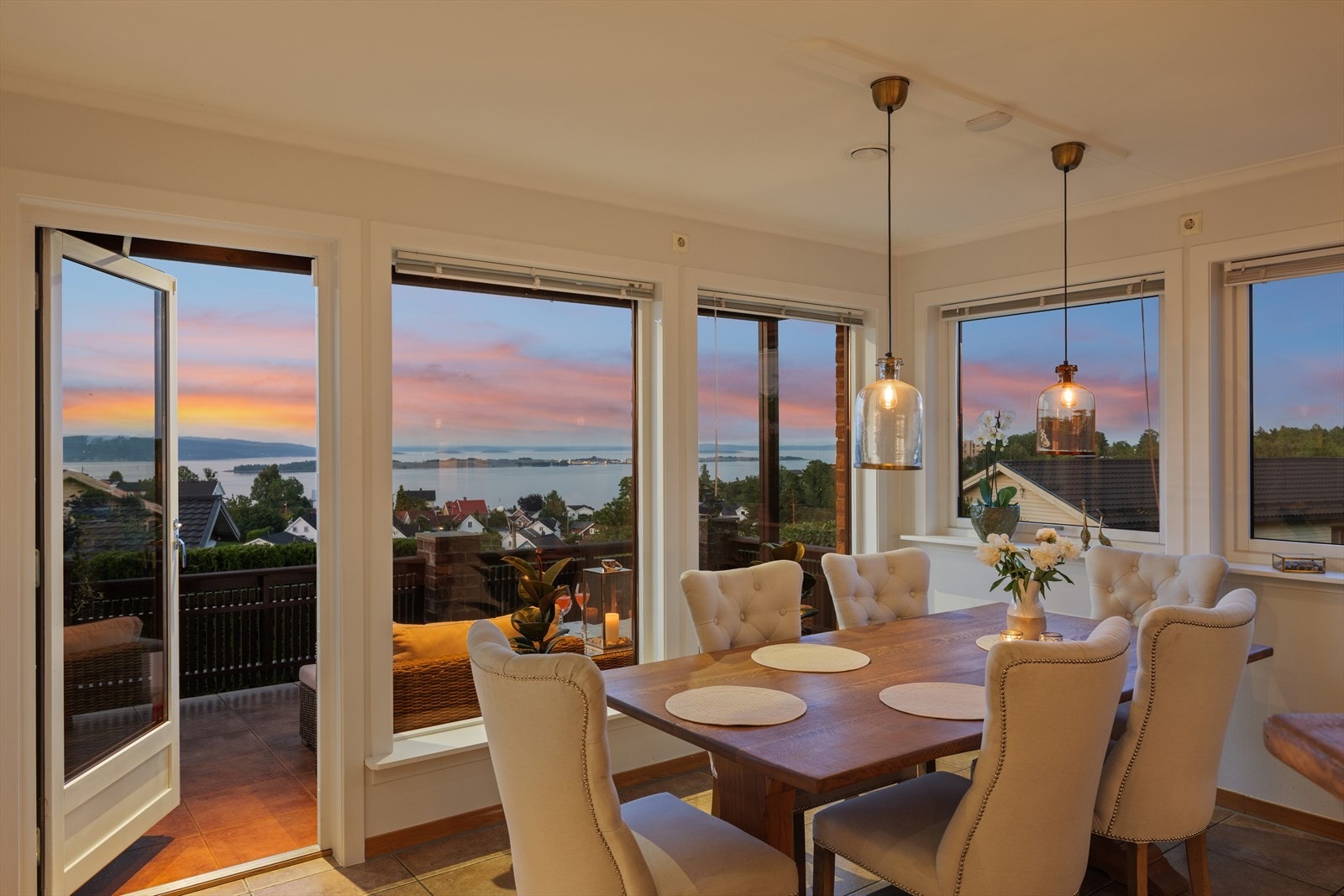 Hyggelig kveldsstemning Galleribilde