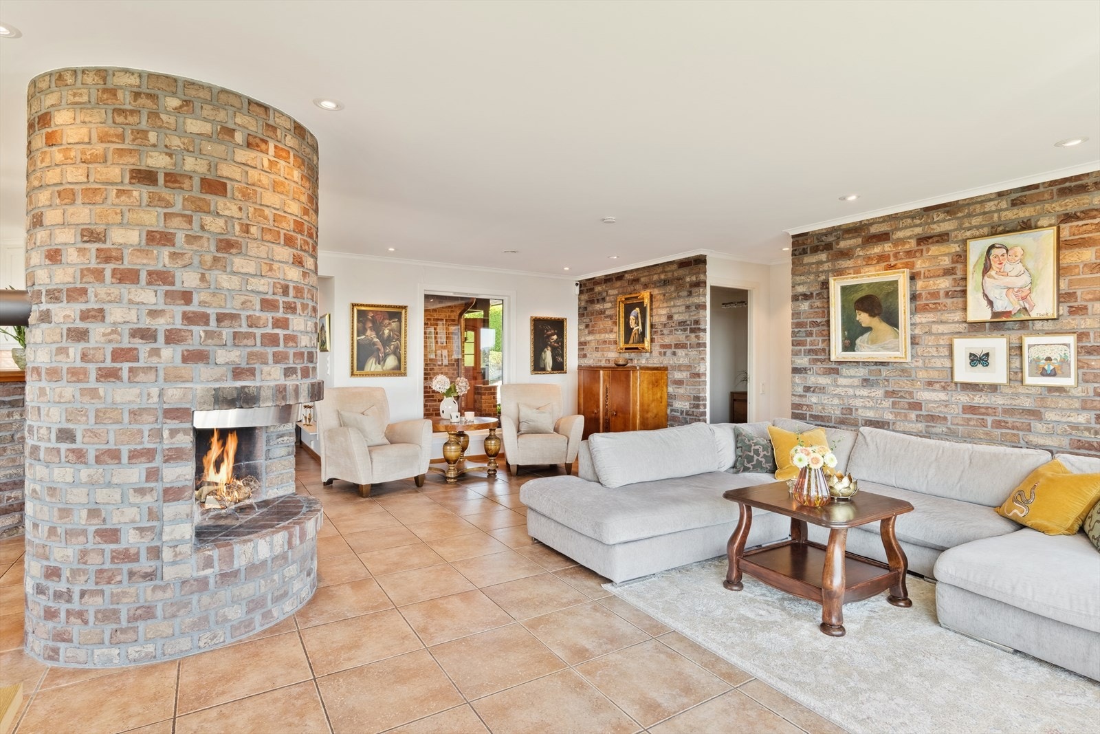 Koselig samlingsplass for hele familien Galleribilde