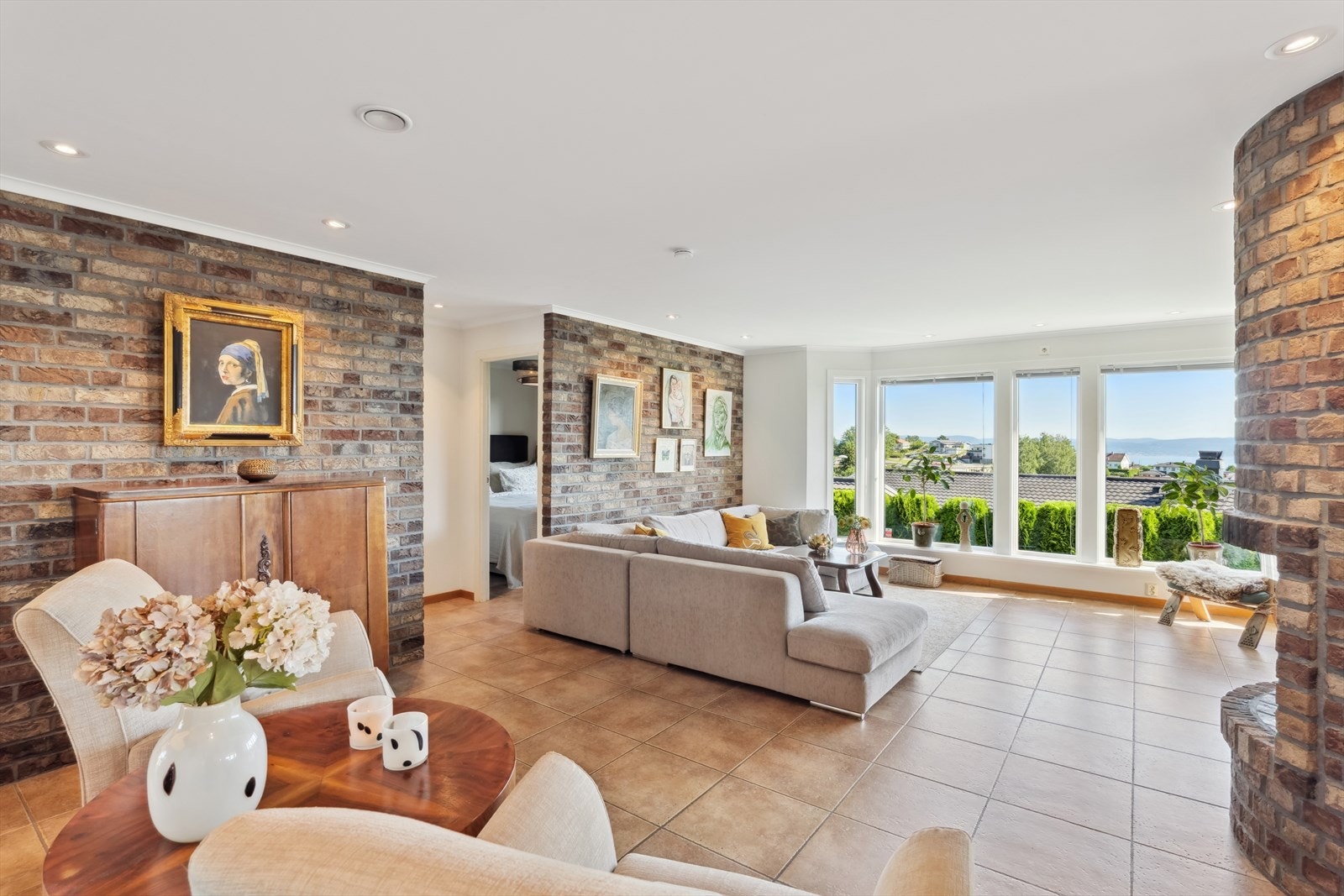 Boligen er lettstelt over ett plan Galleribilde