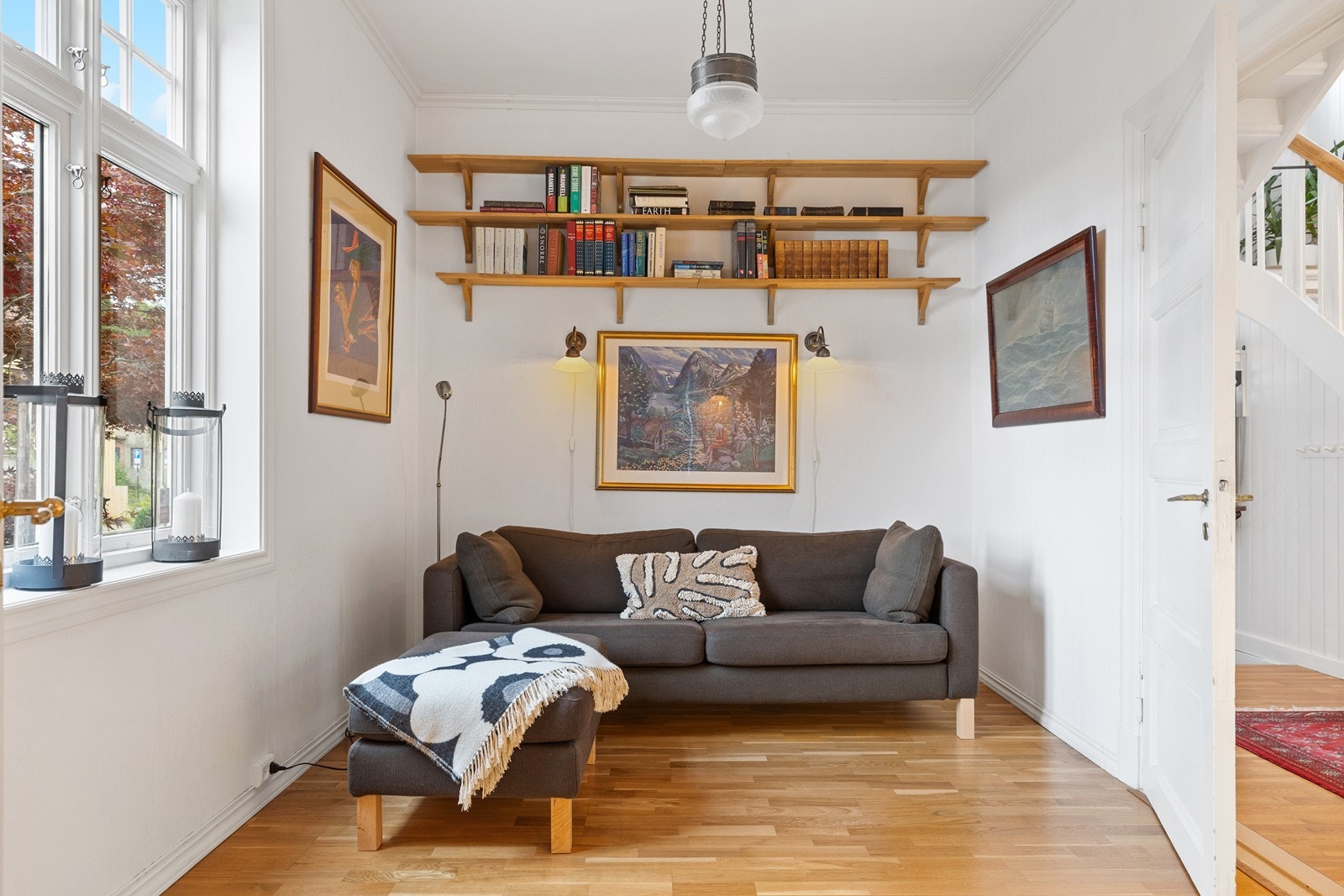 Adskilt tv-stue. Galleribilde