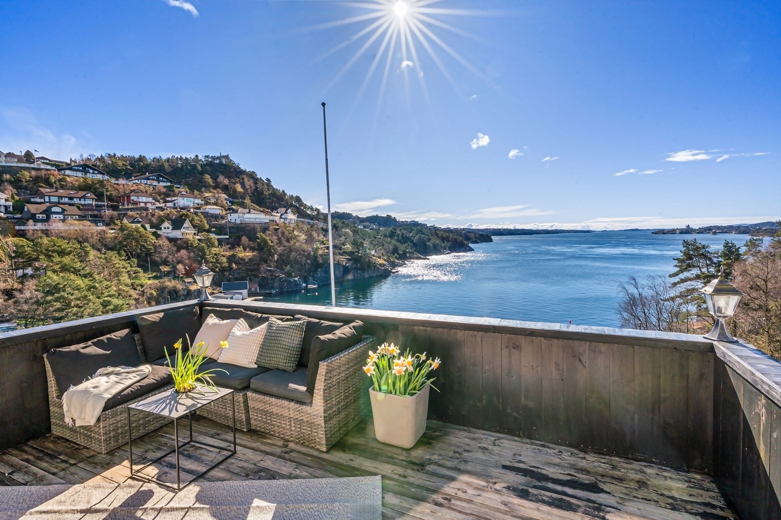 Hvem kan vel ikke tenke seg denne utsikten? Galleribilde