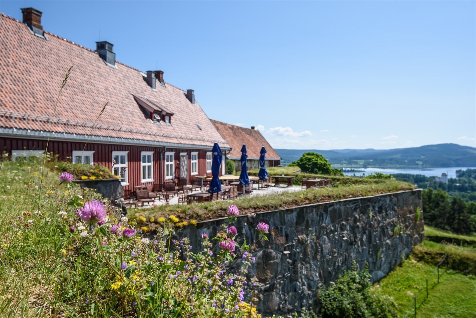 Her er det kort vei til Kongsvinger festning med dens historie. Galleribilde