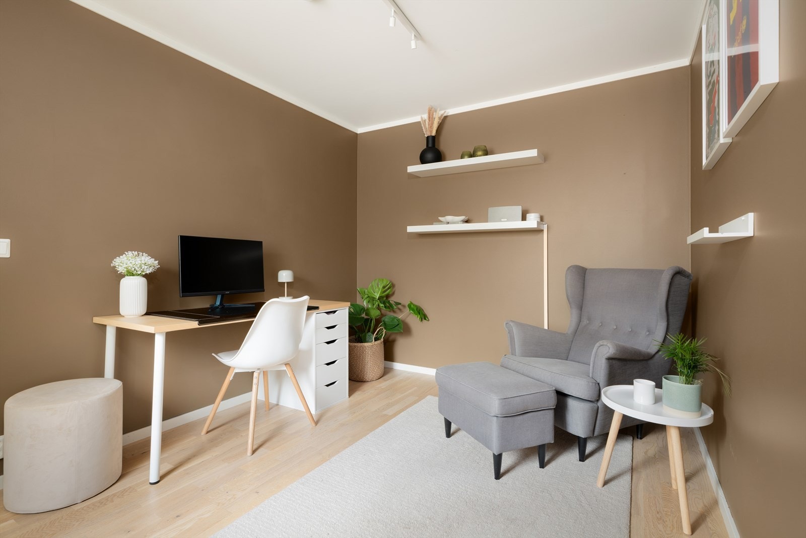 Rommet har en god størrelse med plass til ønsket møblering. Galleribilde