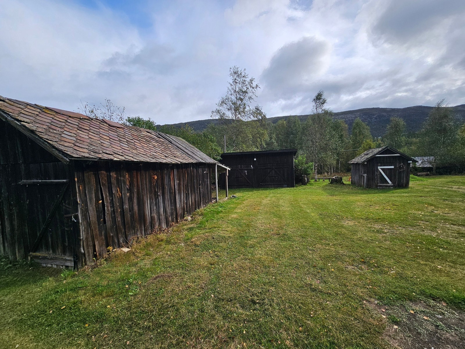 Tunet på eiendommen. Galleribilde