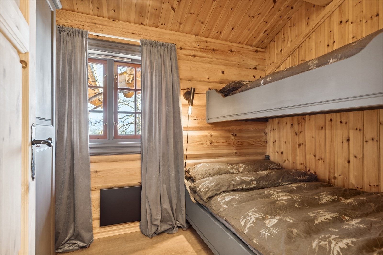 Det siste soverommet er innredet med en praktisk køyeseng. Galleribilde