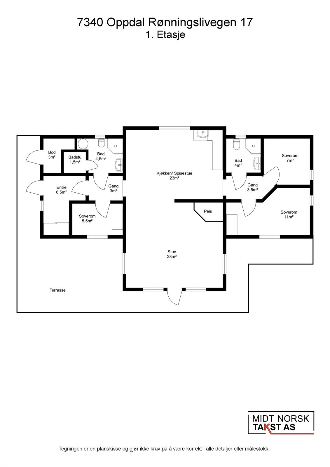 Plantegning. Galleribilde