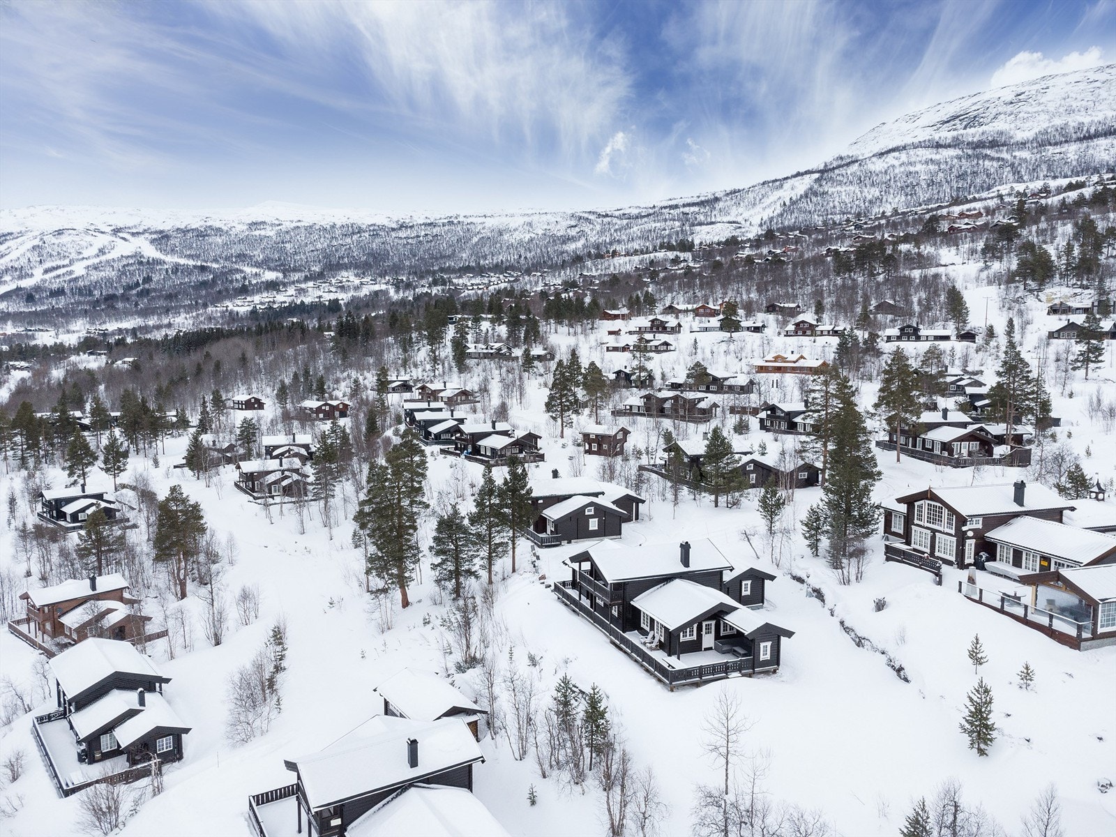 Dronebilde Galleribilde