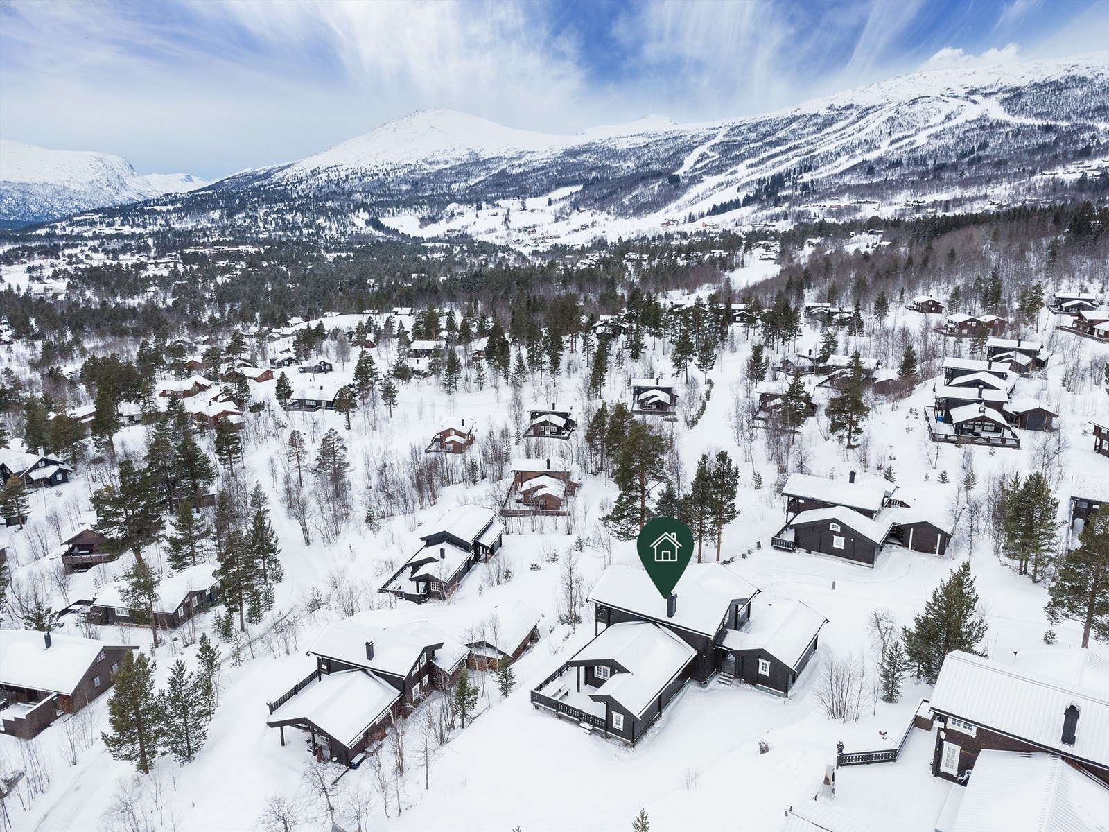 Dronebilde Galleribilde