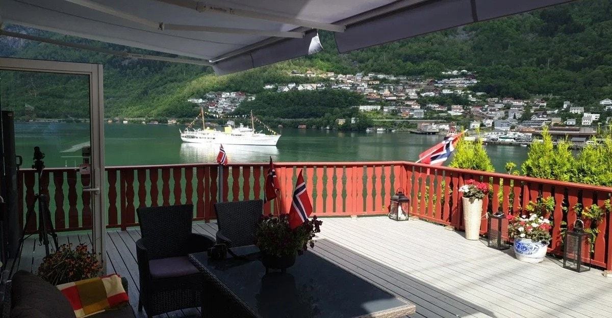 Utsikt fra Terrasse Galleribilde