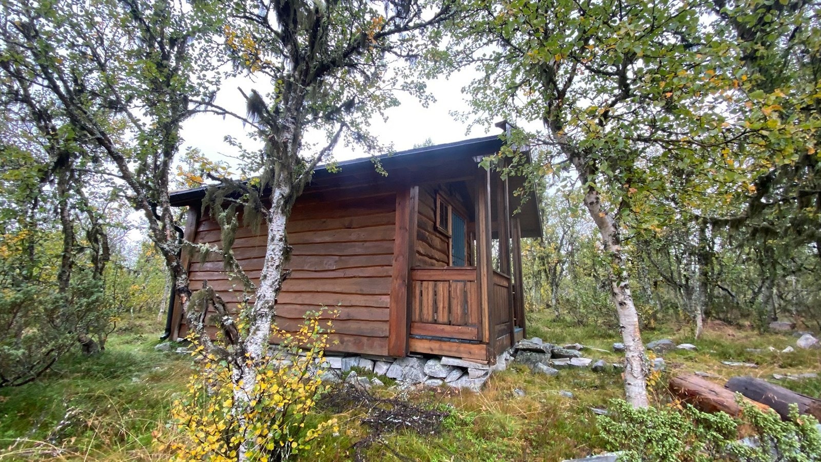 Overbygd inngangsparti. Galleribilde