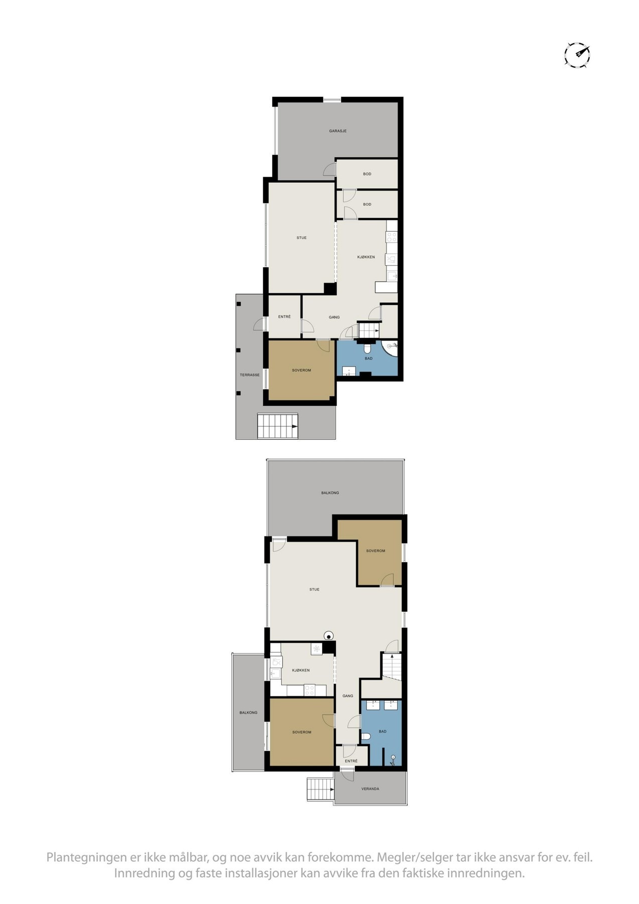 Plantegninger samlet. Galleribilde