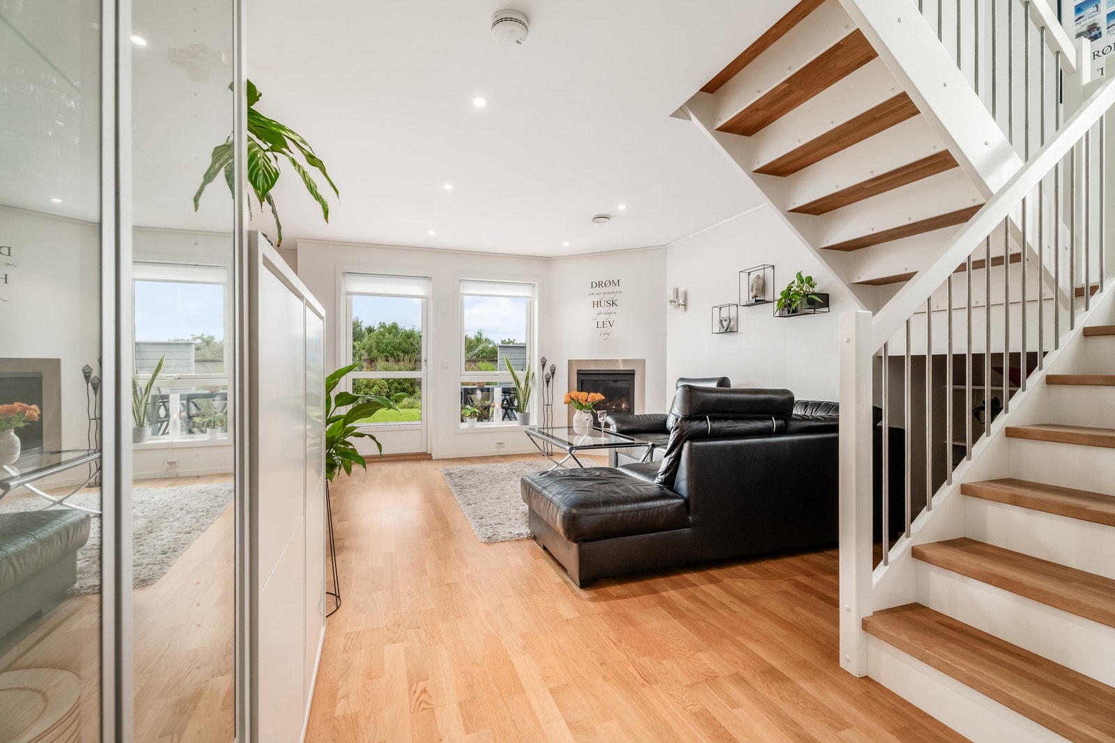 Vi beveger oss inn igjen før vi tar turen opp Galleribilde