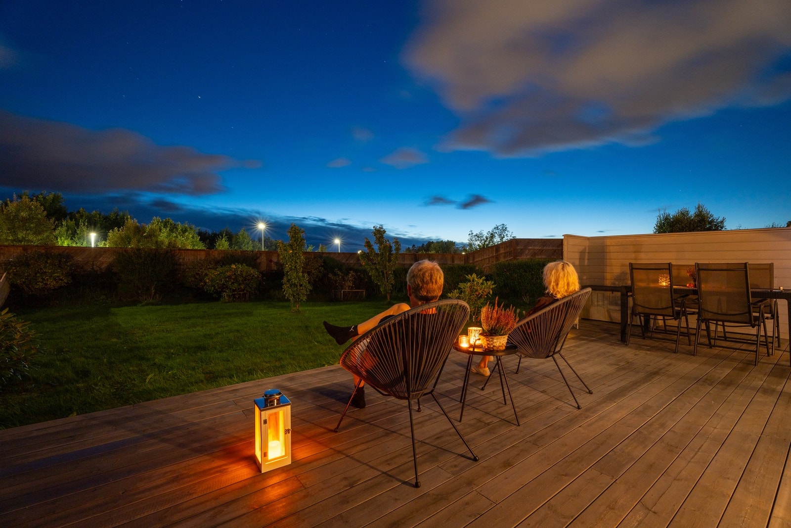 Stemningsbilde kveld Galleribilde