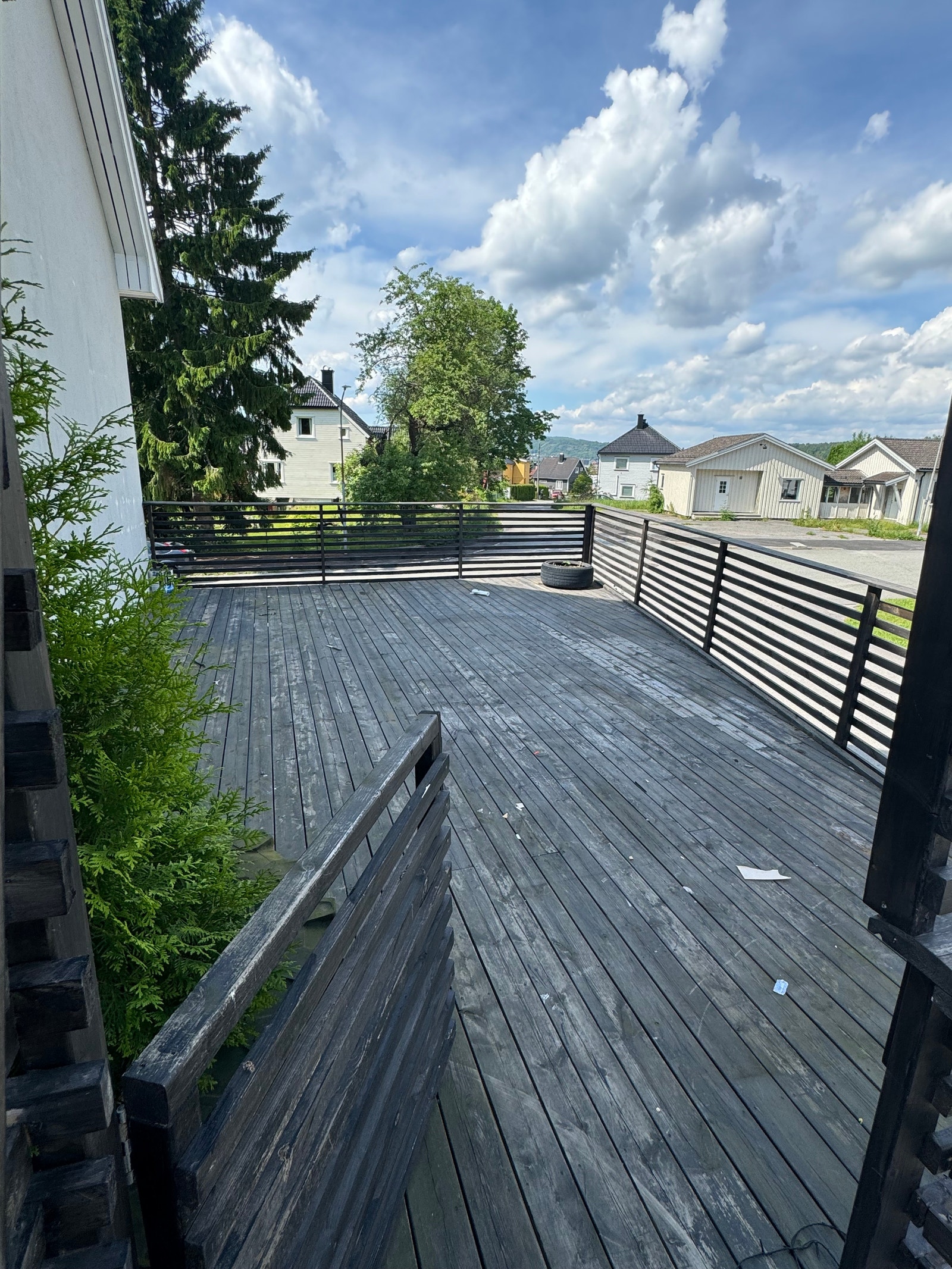 Privat veranda Galleribilde