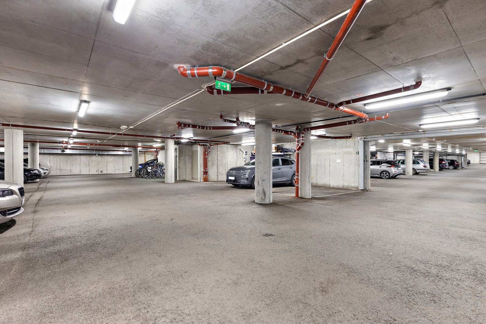 Her er det mulighet for å sette opp elbillader. Galleribilde