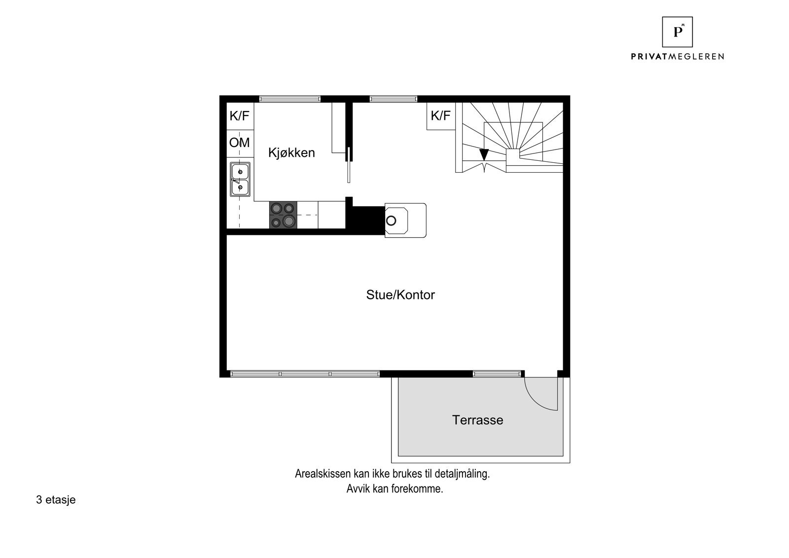 Plantegning - 2.etasje hoveddel Galleribilde