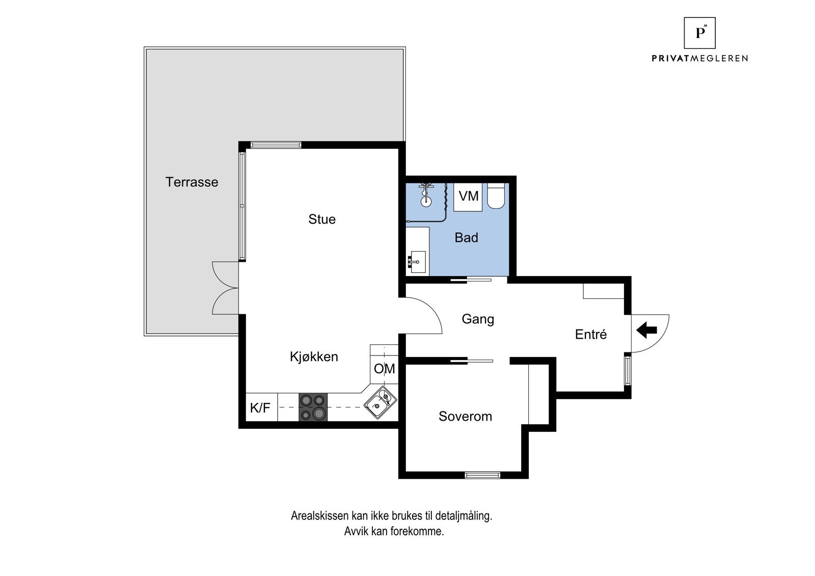 Plantegning - Utleiedel Galleribilde