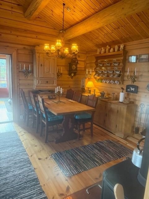 Koselig spiseplass på kjøkkenet Galleribilde