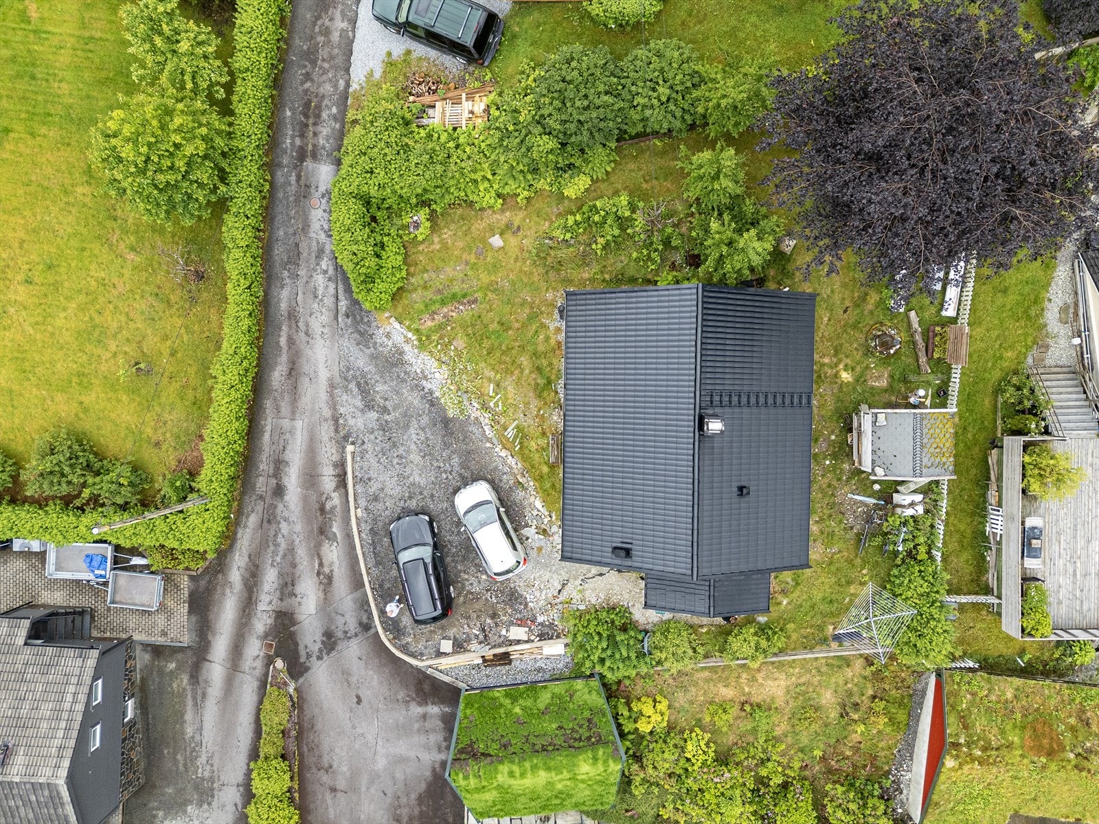Dronefoto Galleribilde