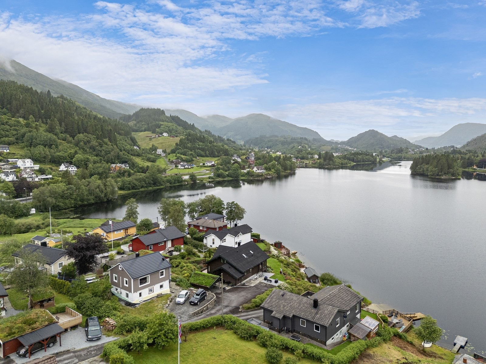 Dronefoto Galleribilde