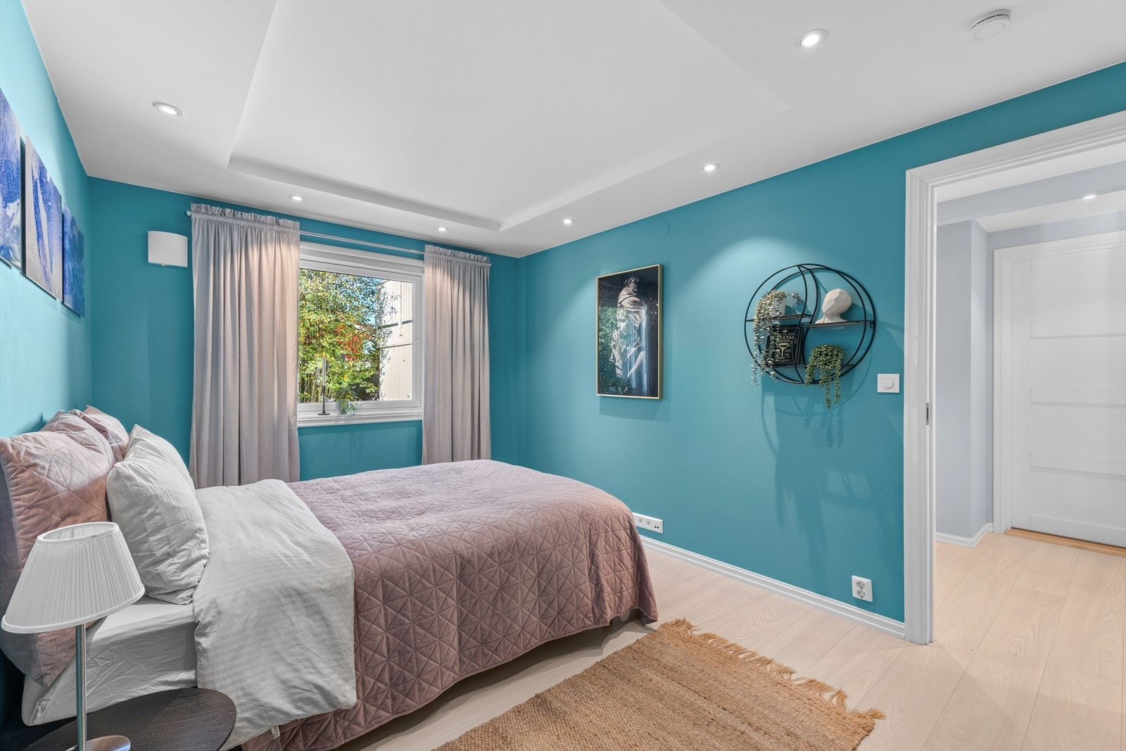 Samtlige rom har delikate material- og fargevalg. Galleribilde