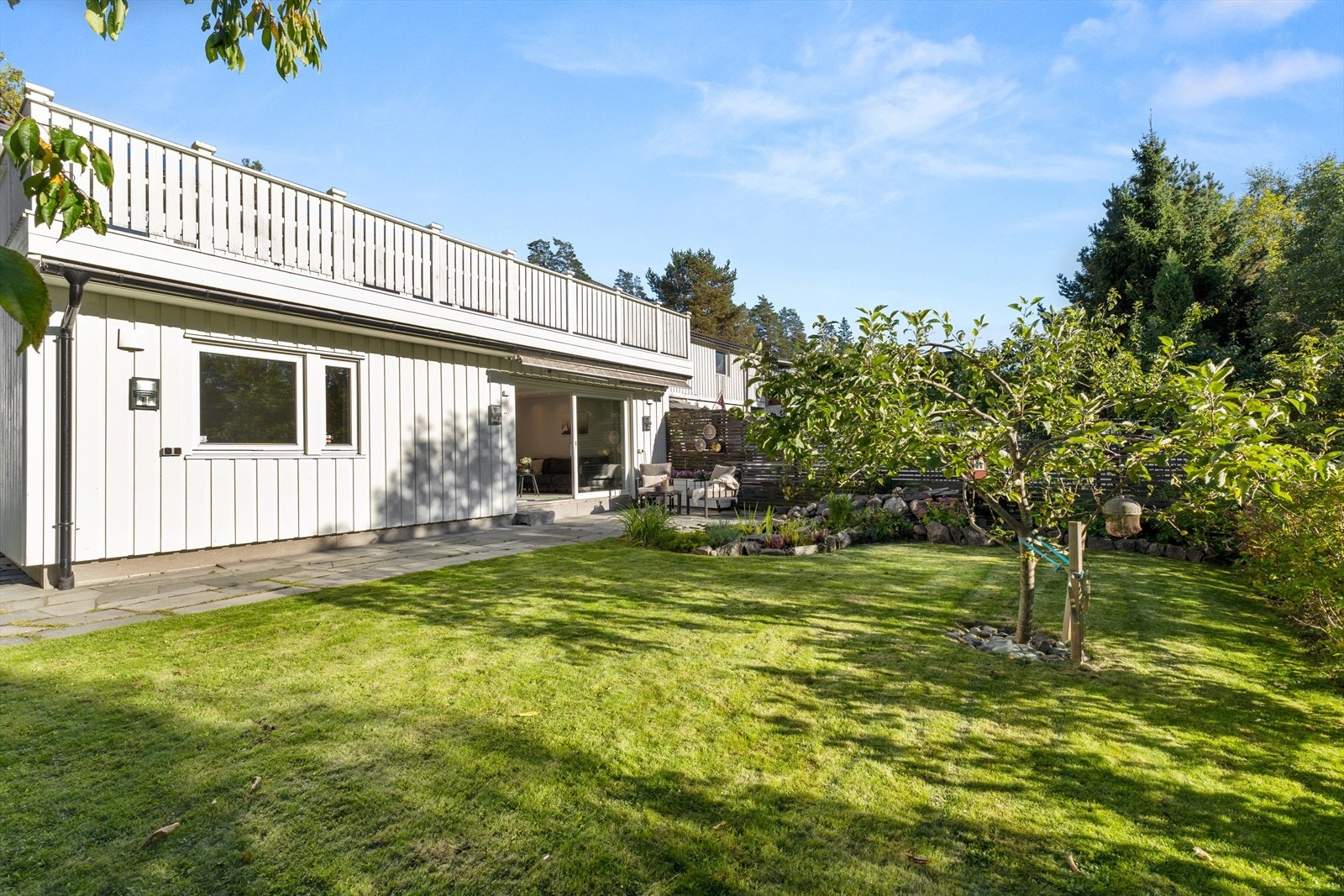 Boligen ble i 2015 utvidet med 49 kvm. Galleribilde