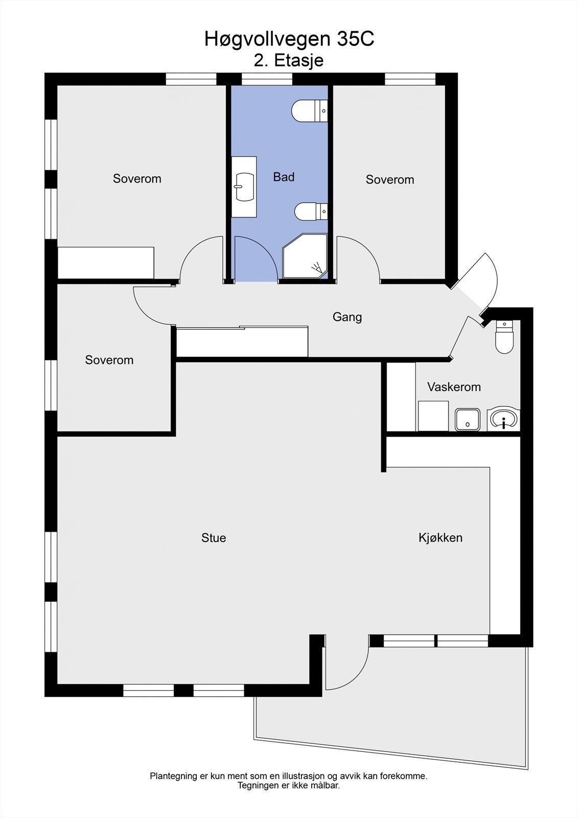 2 D plantegning Galleribilde