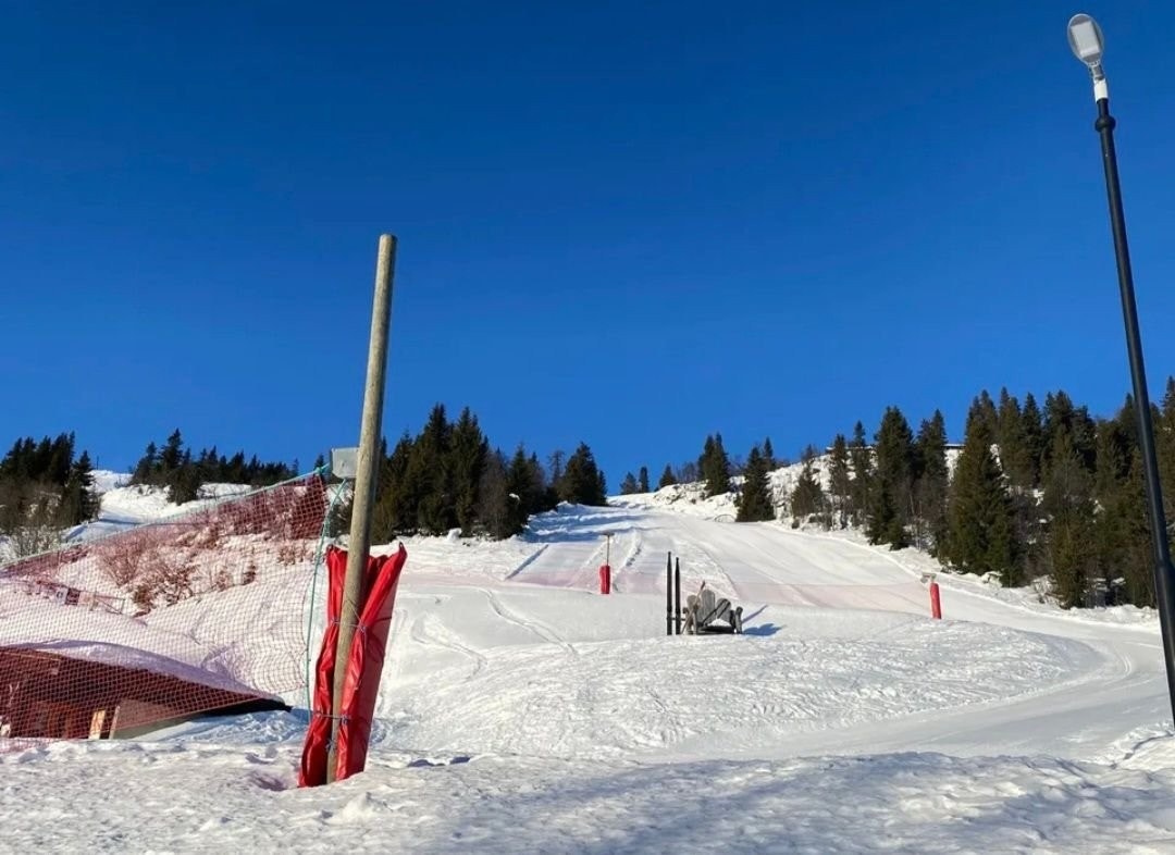 3 små alpinbakker i Stavadalen like ved hytta. Galleribilde