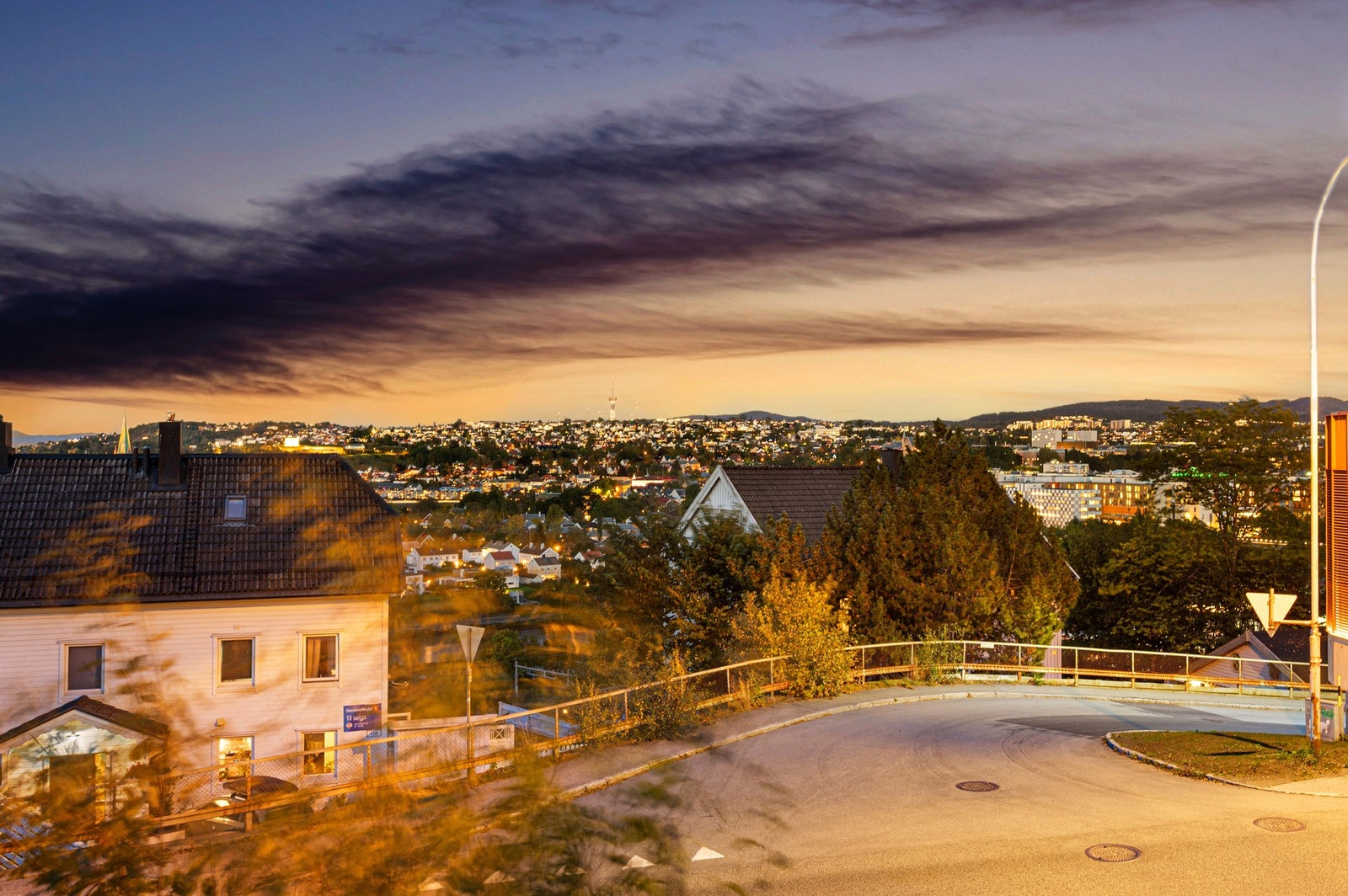 Uteområde. Galleribilde