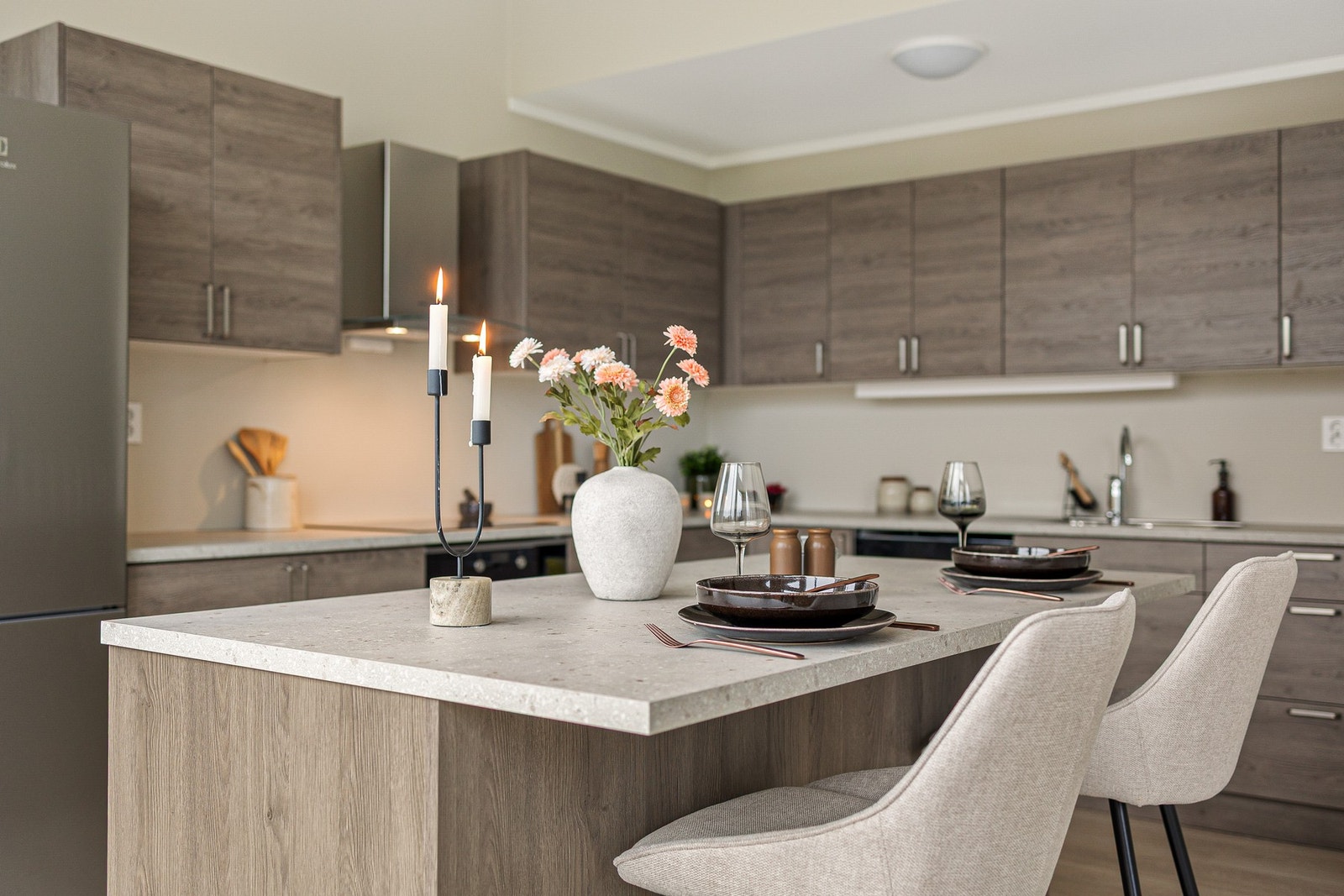 Fin plass å nyte en bedre middag Galleribilde