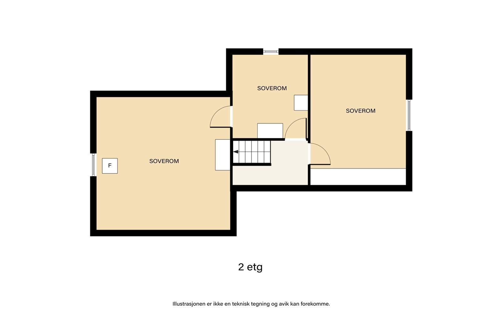 Plantegning 2. etasje. Galleribilde