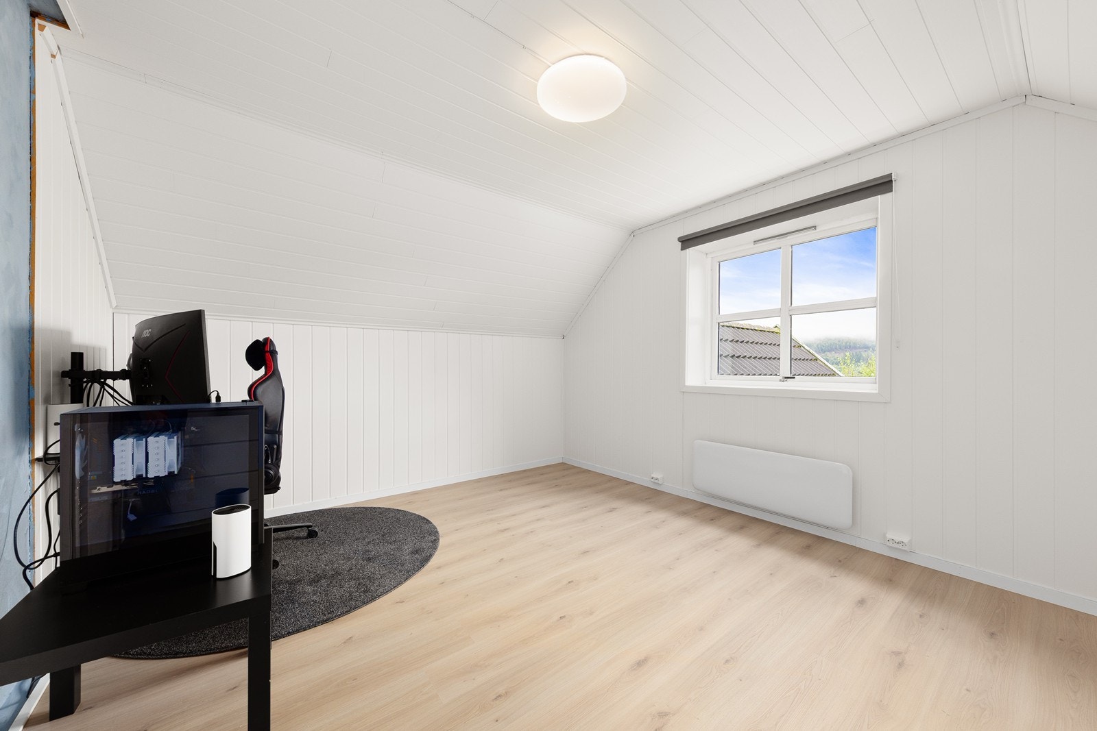 Soverom 3 - Ett av rommene benyttes i dag som kontor, men er opprinnelig godkjent som soverom. Galleribilde