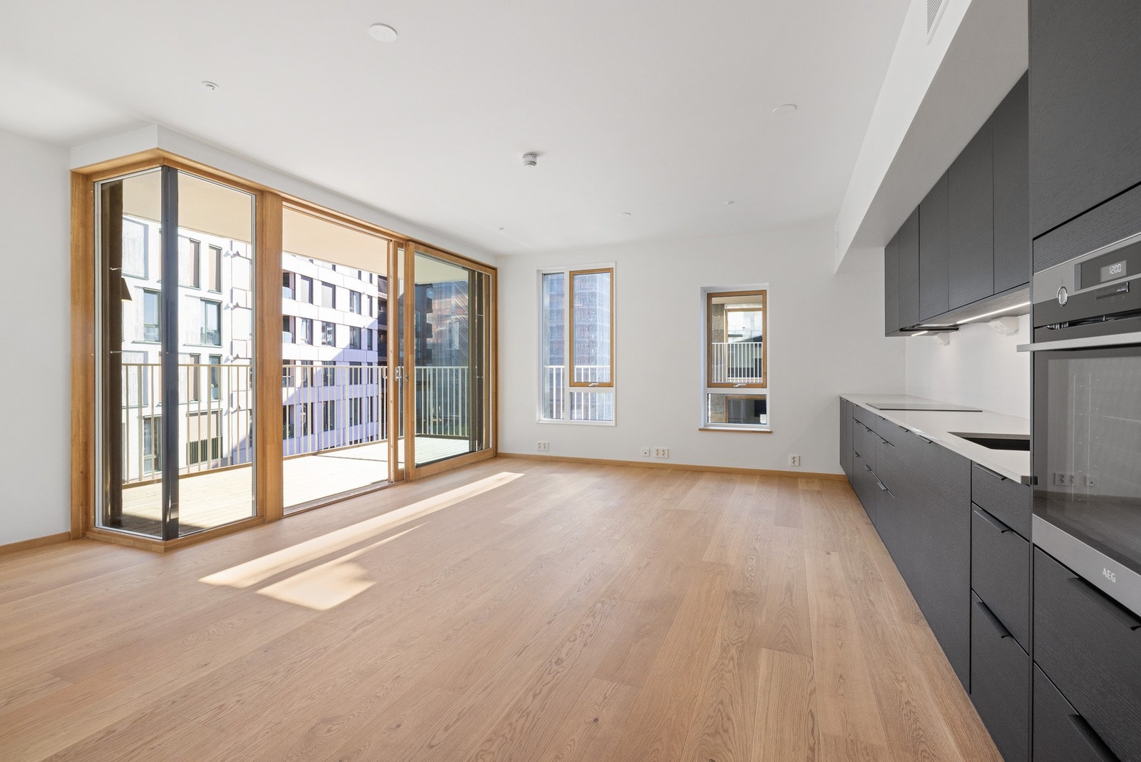 Splitter ny og ubebodd leilighet. Galleribilde