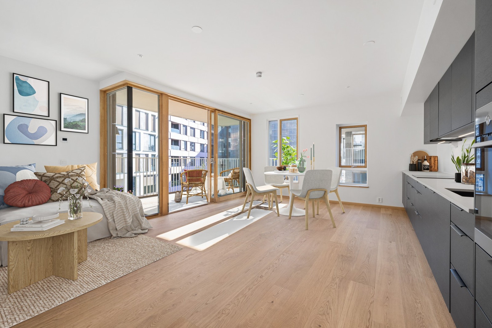 Velkommen til Rostockgata 65 A, presentert av Per Henrik Rolfsen i Eiendomsmeglerne. (Bildet er digitalt stylet). Galleribilde