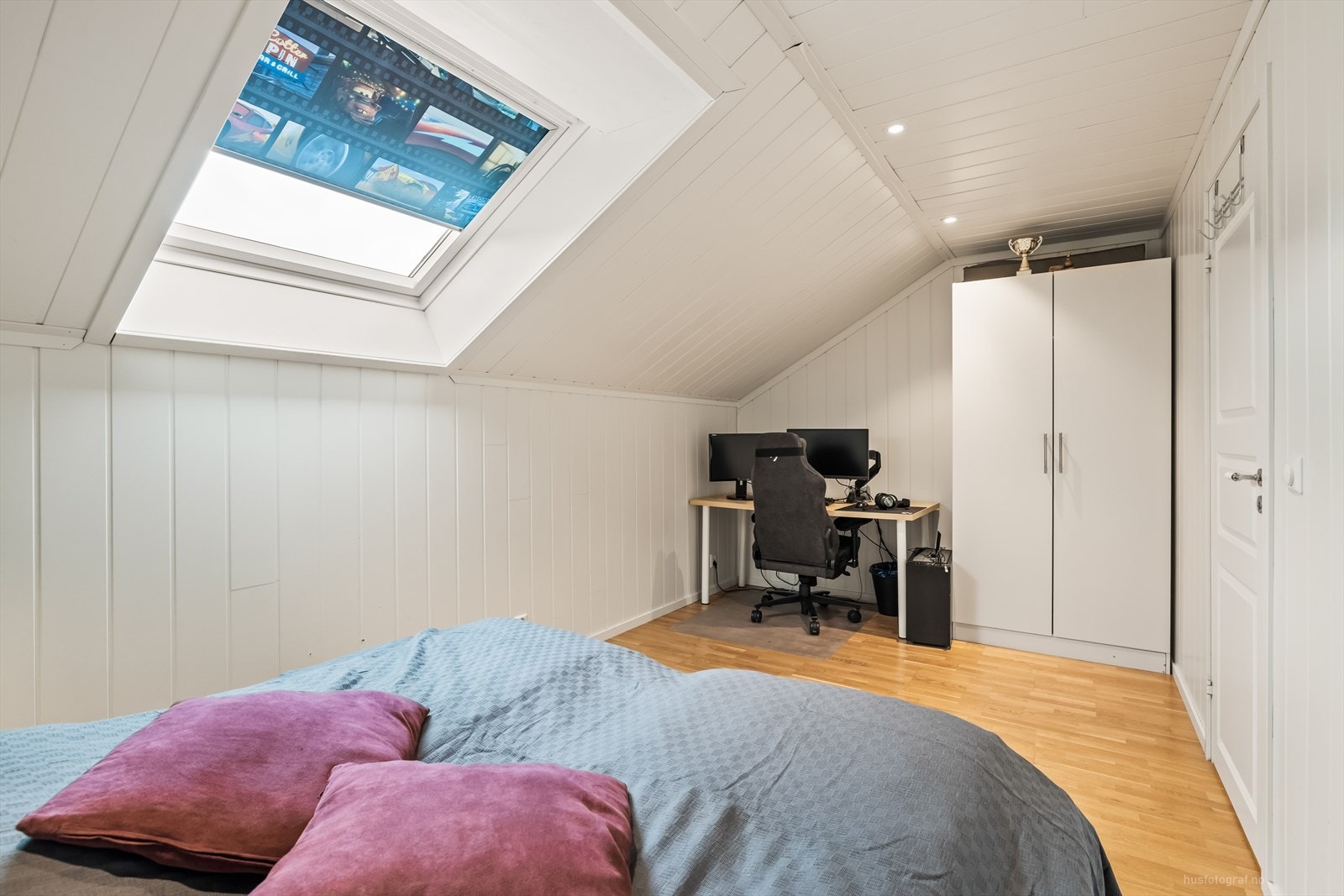 Soverom 3 med kontorplass. Galleribilde